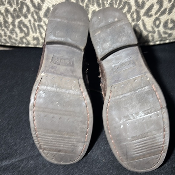 Vintage Levi's Dark Brown Boots Studded Detail lace up baddie boots women’s 7.5 - Picture 5 of 10